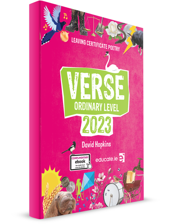 Verse 2024 Leaving Cert English Ordinary Level Poetry educate.ie