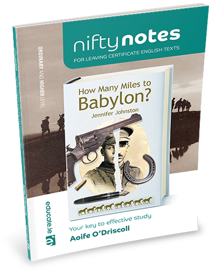 how many miles to babylon characters