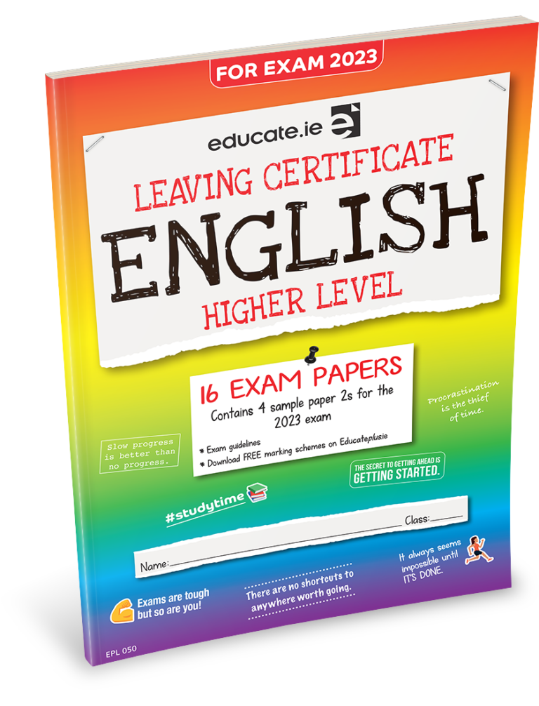 Verse 2024 Leaving Cert English Higher Level Poetry + Portfolio