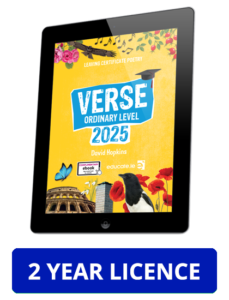 Verse 2025 (Ordinary Level) (ebook only) 2 years – educate.ie