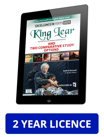 Excellence in Texts 2025 King Lear ebook 2 years licence