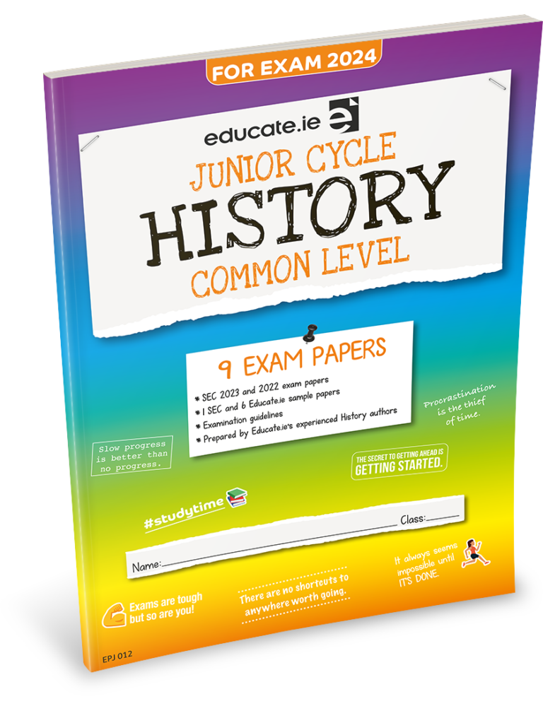 2024 History Junior Cycle Exam Papers Common Level educate.ie