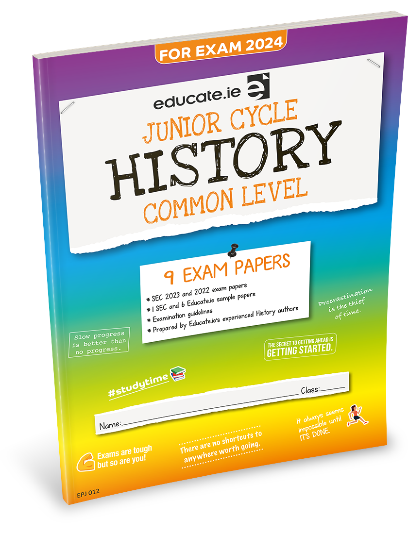 2024 History Junior Cycle Exam Papers Common Level educate.ie