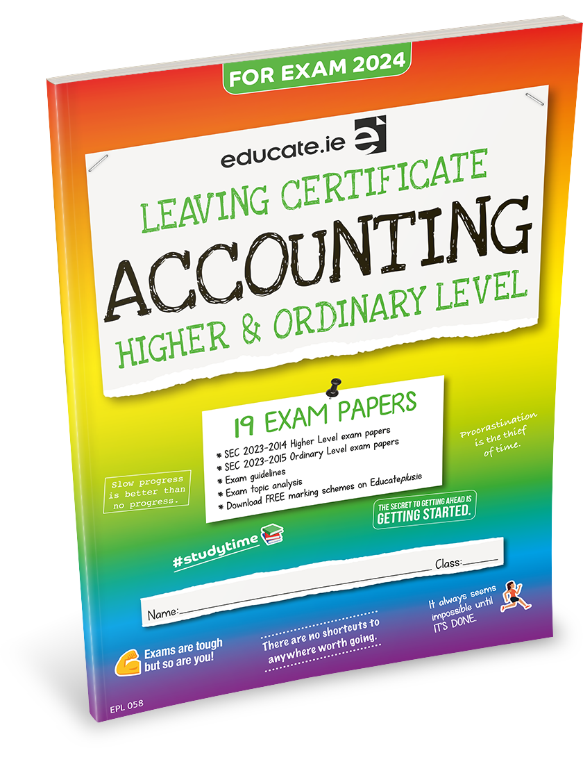 2024 Accounting Leaving Cert Exam Papers Higher & Ordinary Level