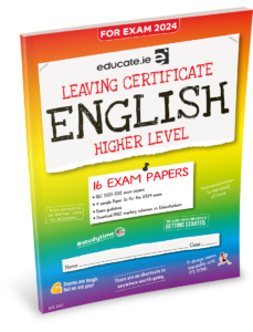 LC English 2024 exam papers higher level
