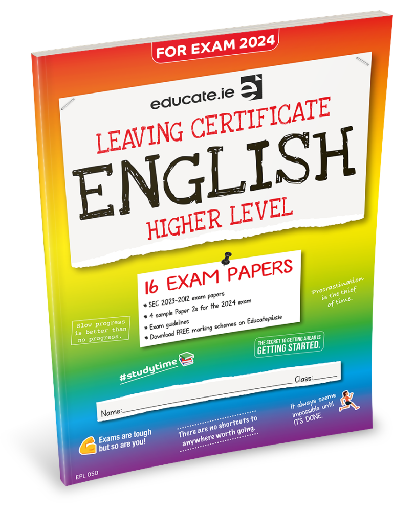 2024 English Leaving Cert Exam Papers Higher Level Educate ie