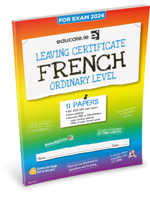 Leaving Cert French Ordinary Level 2024 exam papers