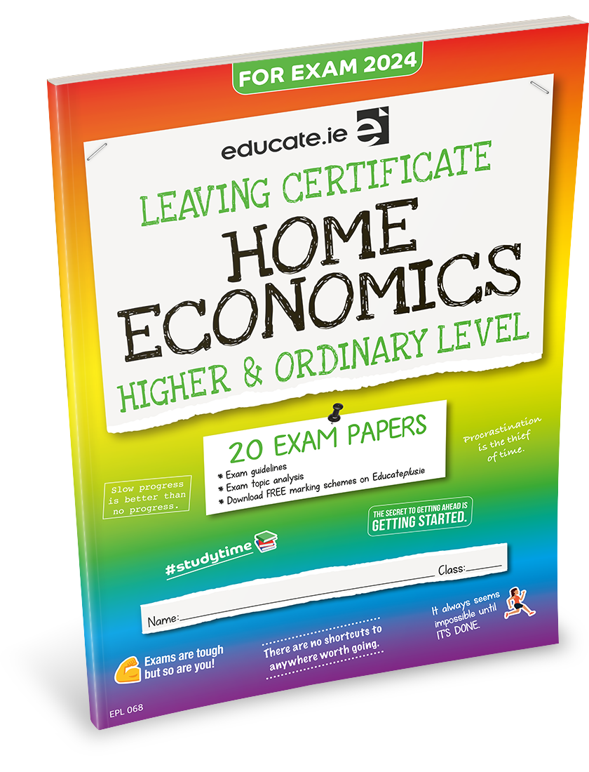 2024 Home Economics Leaving Cert Exam Papers Higher & Ordinary Level
