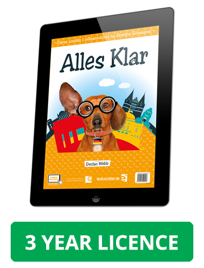 Alles Klar as Gaeilge ebook only 3 years
