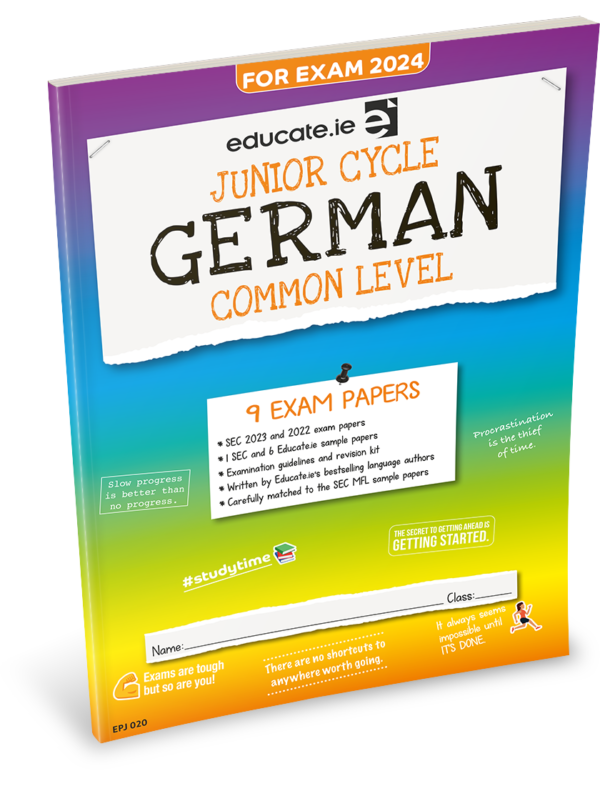 JC German 2024 exam papers