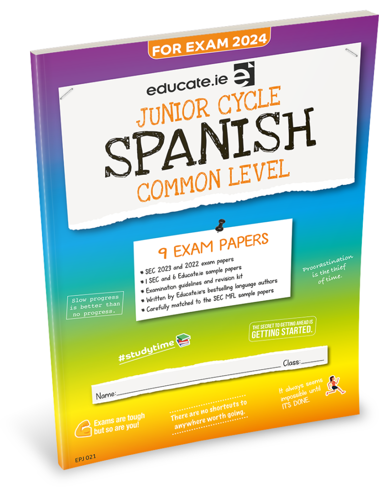 2024 Spanish Junior Cycle Exam Papers Common Level educate.ie