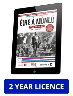 Éire á Múnlú 2 year ebook licence image