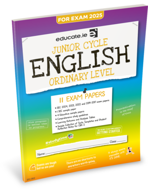 2025 JC English Ordinary Level Exam Papers