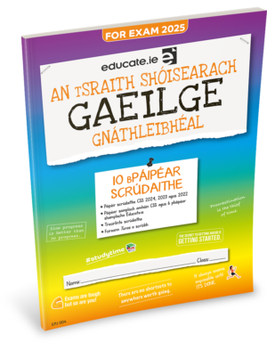 2025 JC Irish Ordinary Level Exam Papers