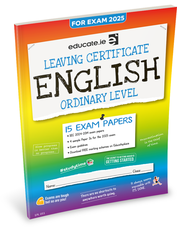 2025 Leaving Cert English Ordinary Level Exam Papers