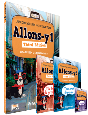 Allons-y 1 (3rd edition) Textbook, Mon chef d'œuvre/Ma trousse de grammaire & Lexique