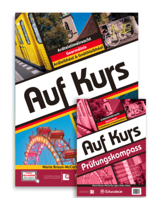 Auf Kurs Gaeilge textbook package flat
