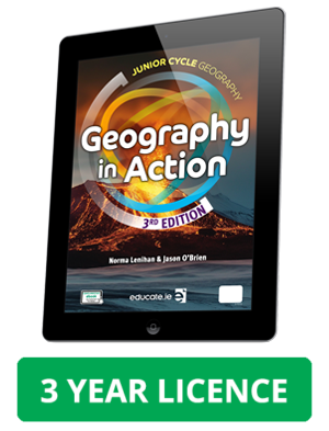 Geography in Action (3rd edition) ebook 3 year licence