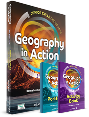 Geography in Action (3rd edition) textbook package