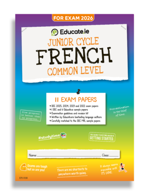 2026 JC French Exam Papers Cover