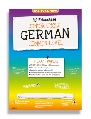 2026 Junior Cycle German Exam Paper Cover