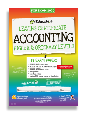 2026 Leaving Cert Accounting Exam Papers Cover