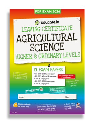 2026 Leaving Cert Agricultural Science Exam Papers Cover