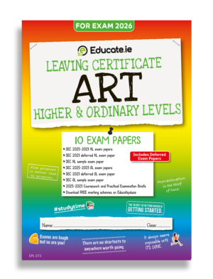 2026 Leaving Cert Art Exam Papers Cover