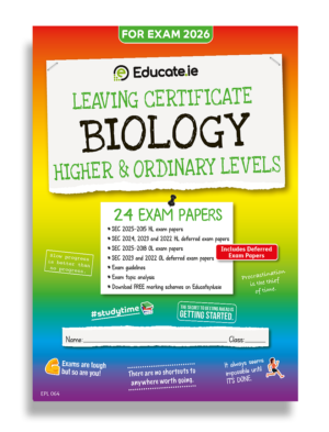 2026 Leaving Cert Biology Exam Papers Cover
