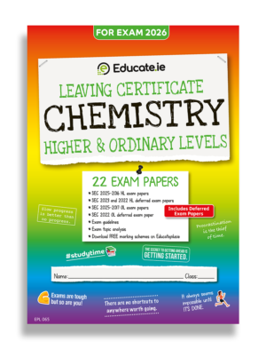 2026 Leaving Cert Chemistry Exam Papers Cover