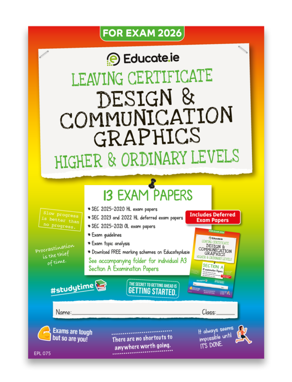 2026 Leaving Cert DCG Exam Papers Cover