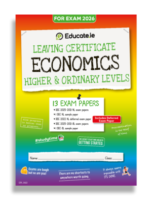 2026 Leaving Cert Economics Exam Papers Cover
