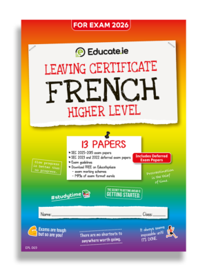 2026 Leaving Cert French HL Exam Papers Cover