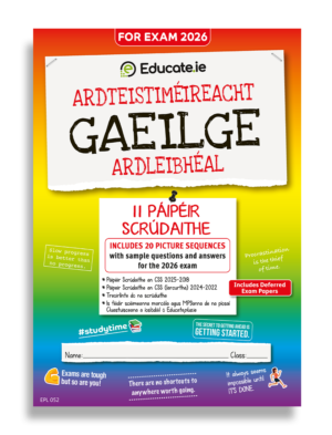 2026 Leaving Cert Irish HL Exam Papers Cover