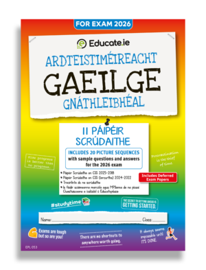 2026 Leaving Cert Irish OL Exam Papers Cover