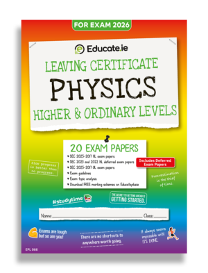 2026 Leaving Cert Physics Exam Papers Cover