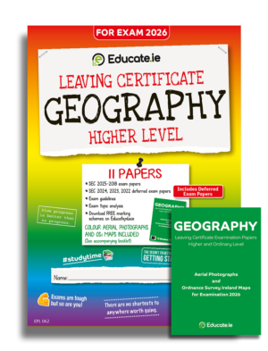 2026 Leaving Cert Geography HL Exam Papers Cover