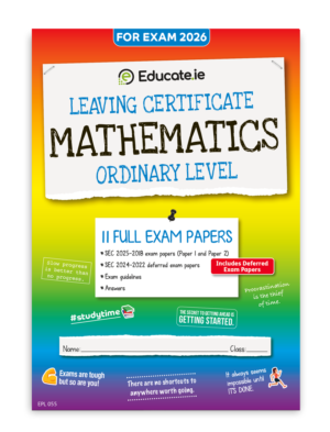 2026 Leaving Cert Maths OL Exam Papers Cover