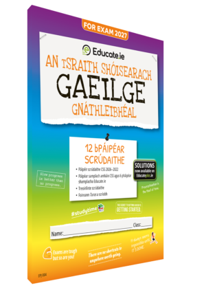 2027 Irish Junior Cycle Ordinary Level Exam Papers 3D cover