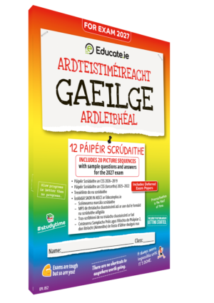 2027 Irish Leaving Certificate Higher Level Exam Papers 3D Cover