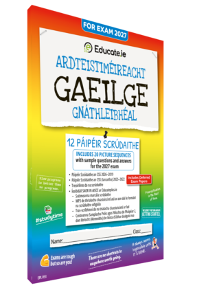 2027 Irish Leaving Certificate Ordinary Level Exam Papers 3D Cover