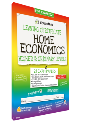 2027 LC Home Economics Higher & Ordinary Level Exam Papers 3D Cover