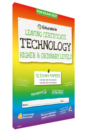 2027 LC Technology Higher & Ordinary Level Exam Papers 3D cover