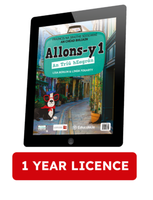 Gaeilge Allons-y 1 ebook 1 year licence (3rd edition)